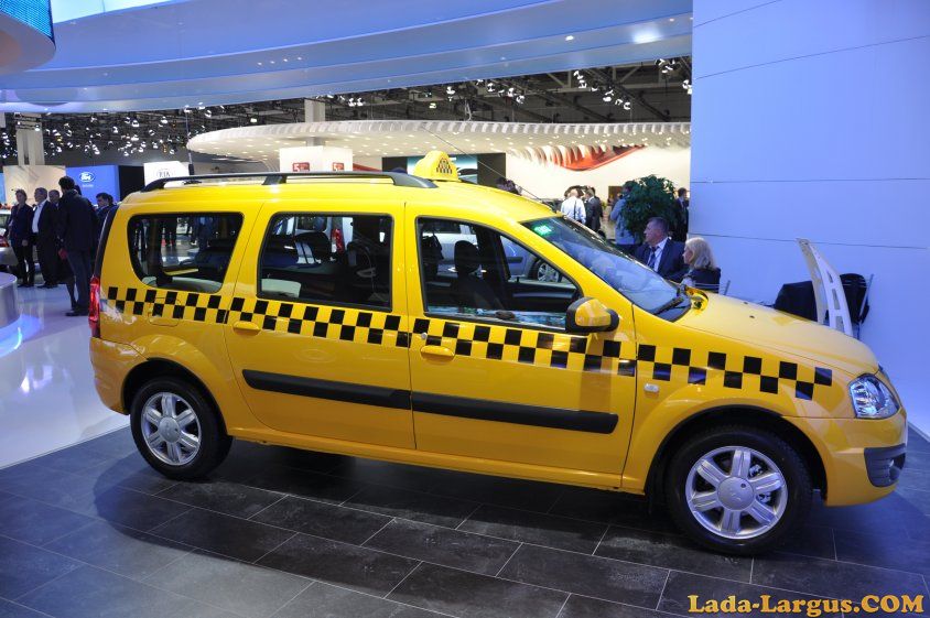 Largus такси на ММАС 2012