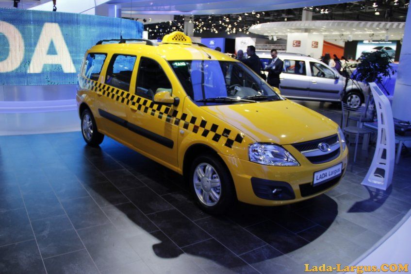 Лада Ларгус такси на ММАС 2012