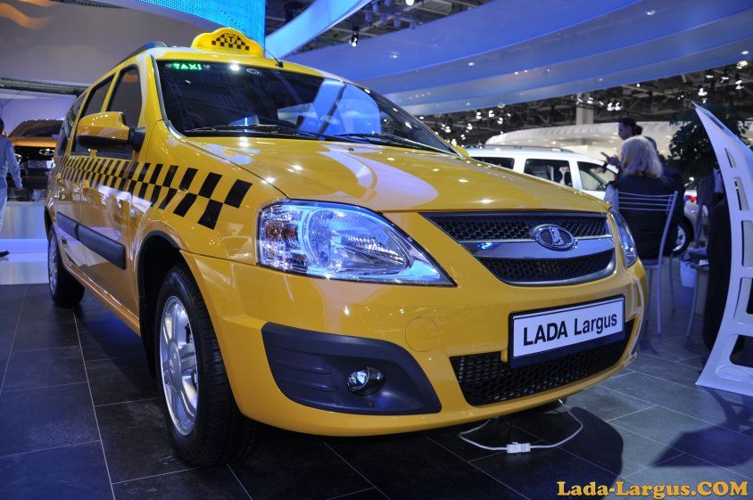 Largus такси на ММАС 2012